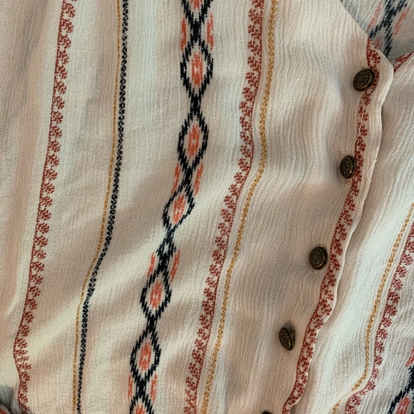 Rewind Long Sleeve Patterned Top - Picture 2 of 4